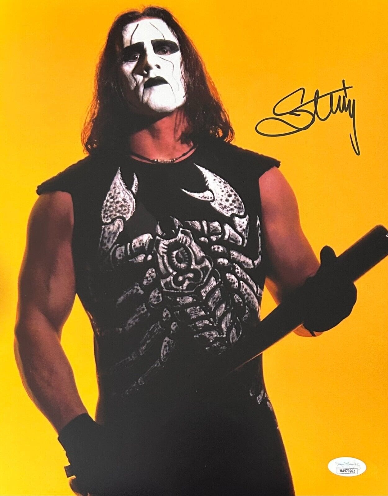 STING Signed Autographed 11x14 Photo JSA Authenticated #7 WCW WWE AEW
