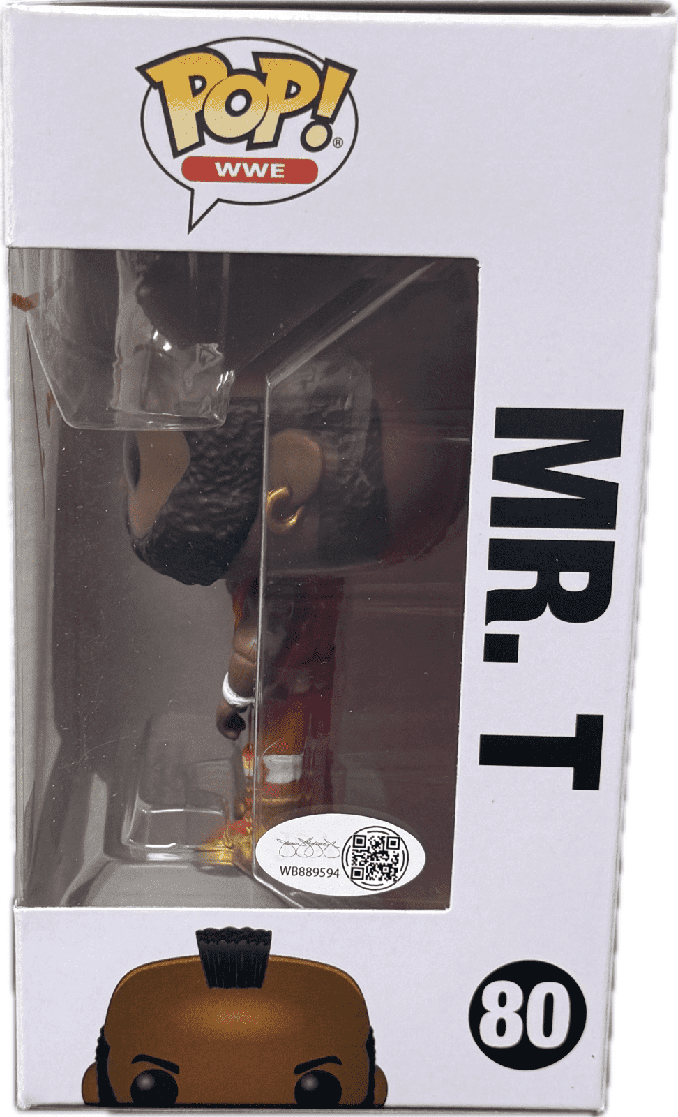 Mr. T Signed Autographed WWE Funko Pop 80 JSA Authenticated WrestleMania - Image 2