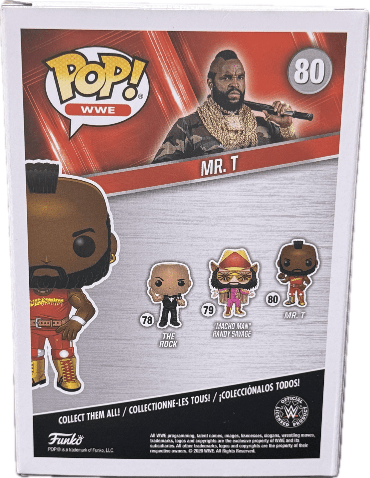 Mr. T Signed Autographed WWE Funko Pop 80 JSA Authenticated WrestleMania - Image 5