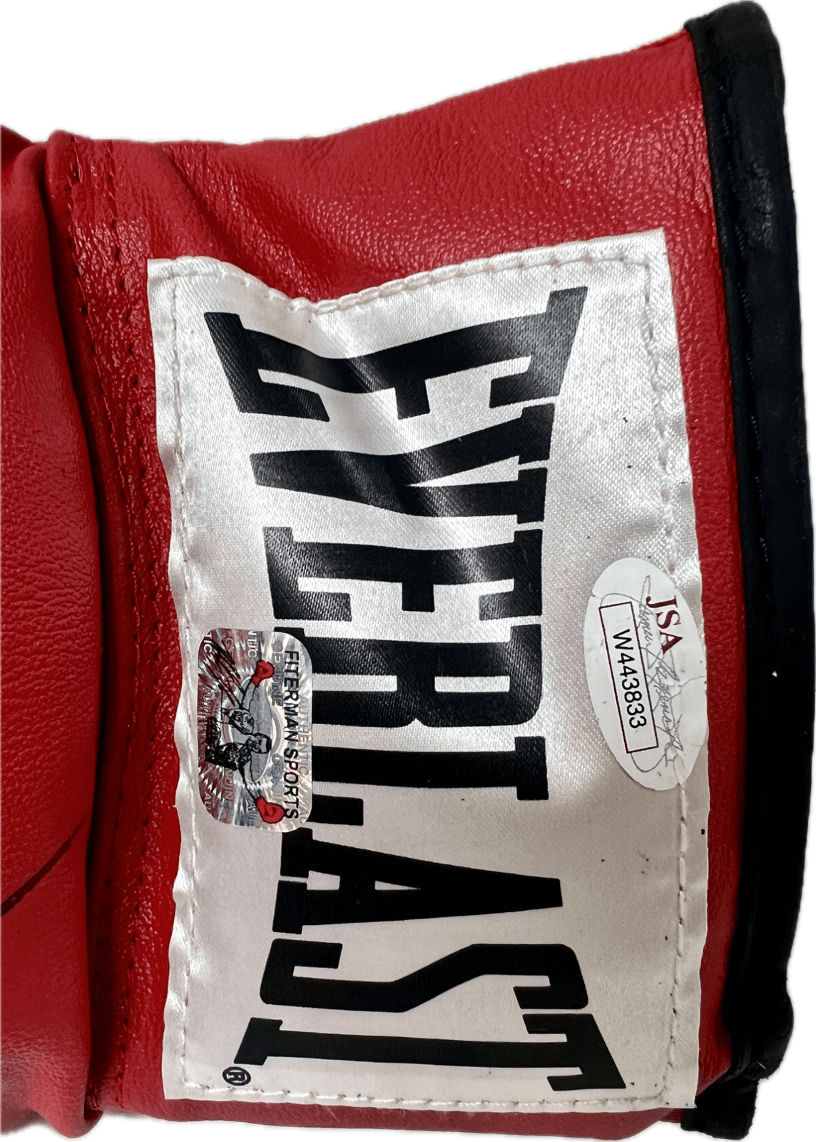 Mike Tyson Signed Left Red Leather Boxing Glove JSA and Mike Tyson Hologram Ali - Image 4