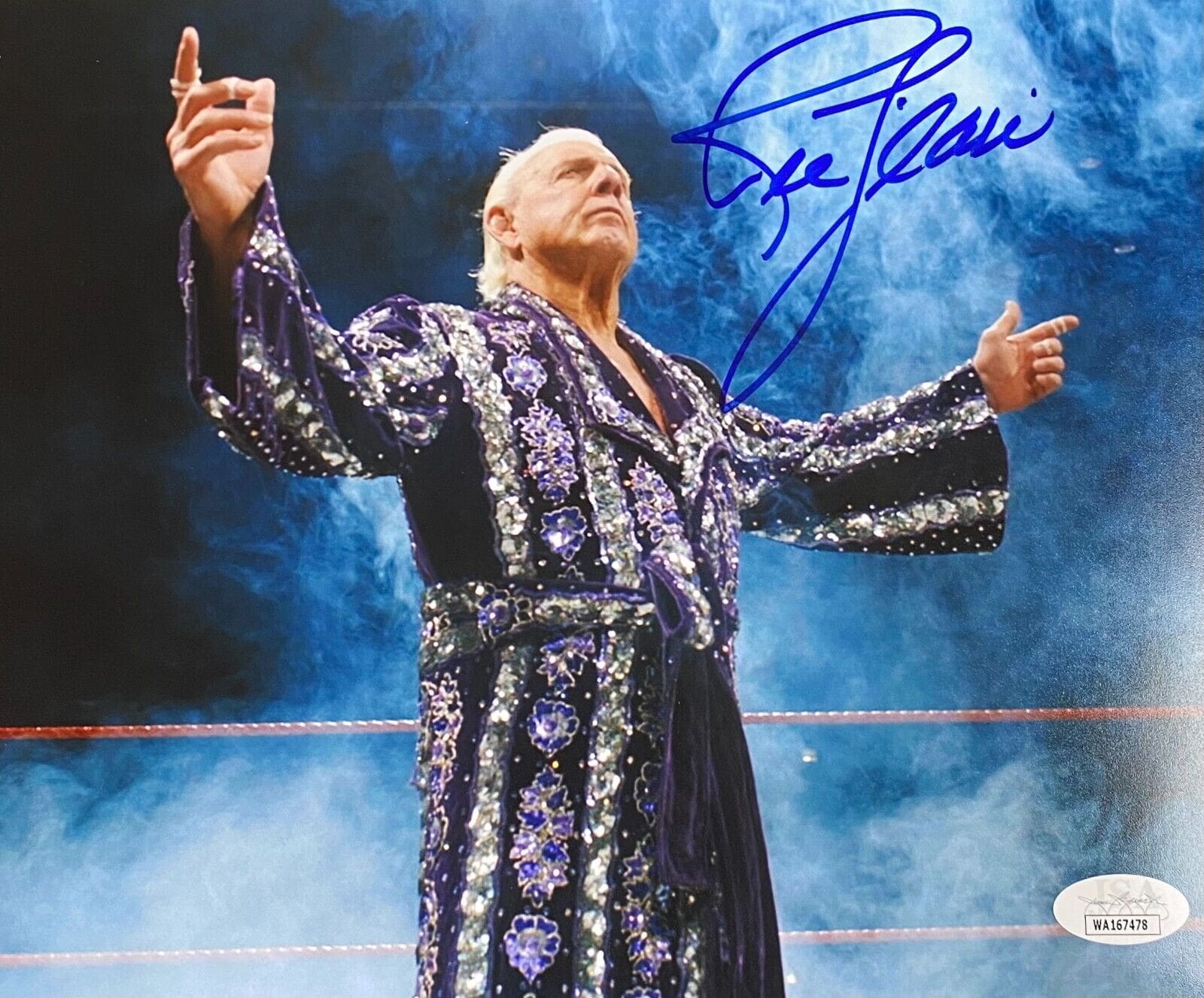 Ric Flair Signed Autographed 8x10 Photo JSA Authentic WWE WCW #1
