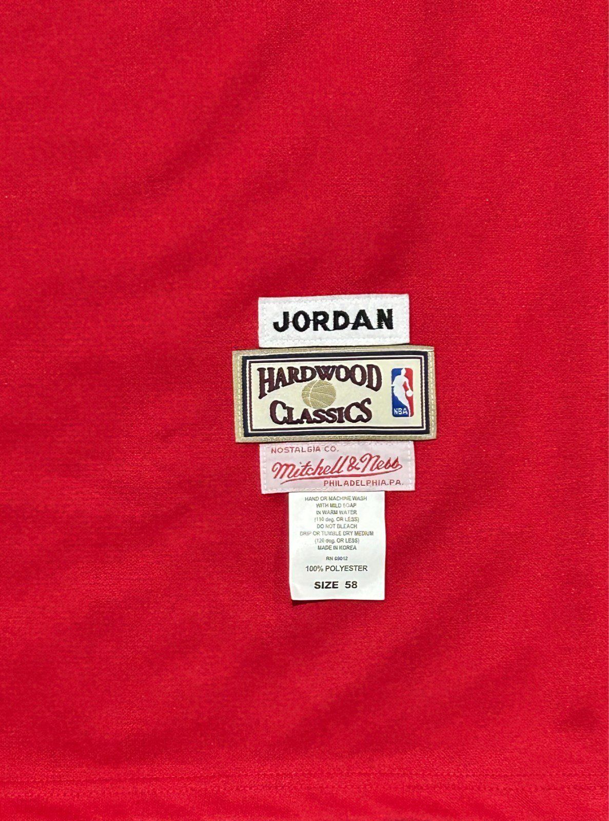 Michael Jordan Signed Hardwood Classics Chi. Bulls #45 Jersey Upper Deck & GOAT - Image 6