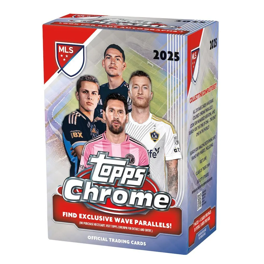 2025 Topps MLS Chrome Value Box
