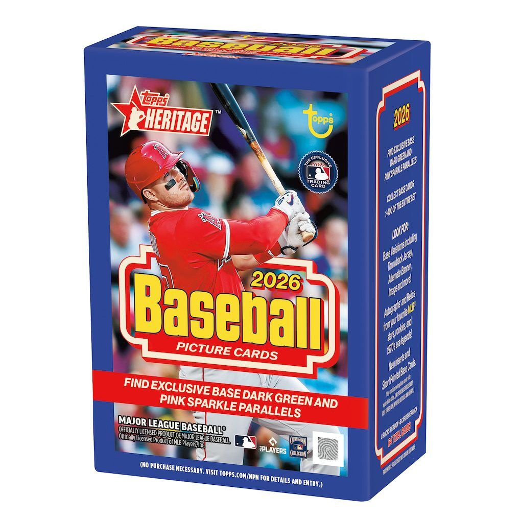 2026 Topps Heritage Baseball Value Box
