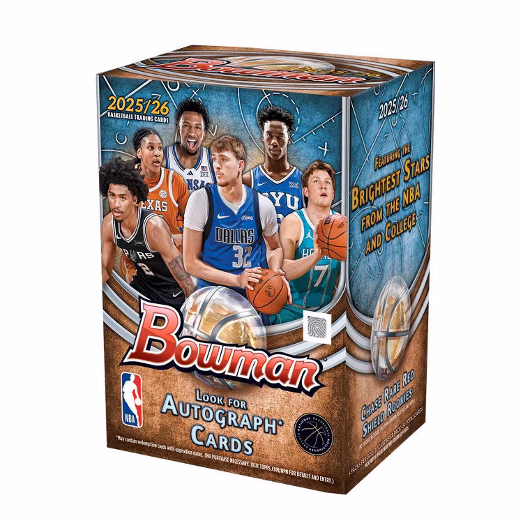 2025-2026 Topps Bowman Basketball Value Box