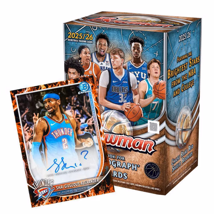 2025-2026 Topps Bowman Basketball Value Box - Image 3