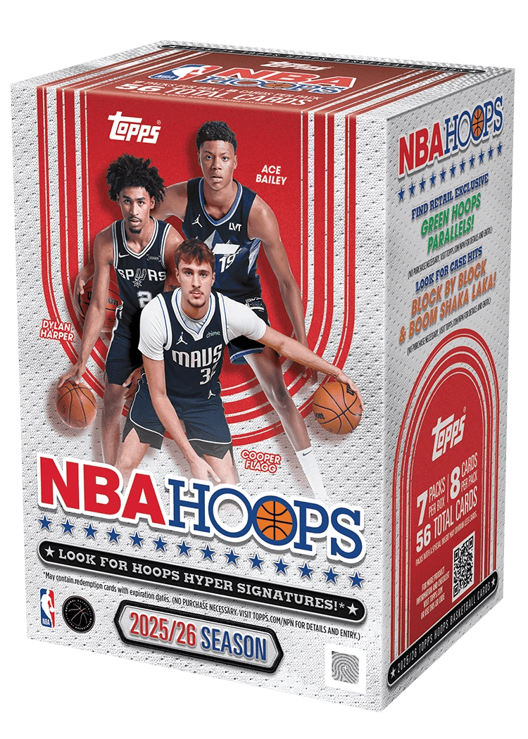 2025/26 Topps Hoops Basketball Value Box