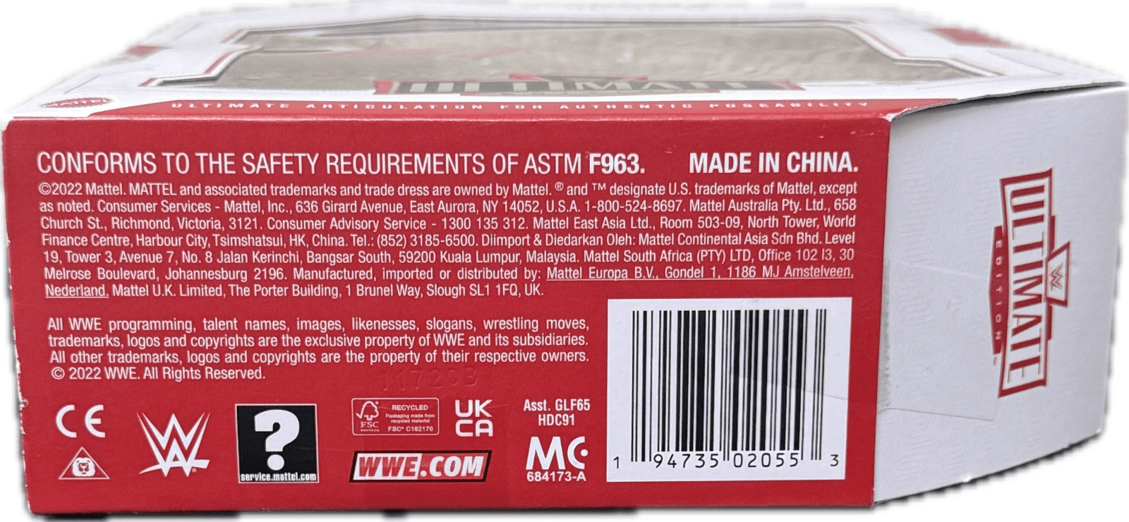 Mr. T Signed Autographed WWE Ultimate Action Figure Authenticated WrestleMania - Image 4