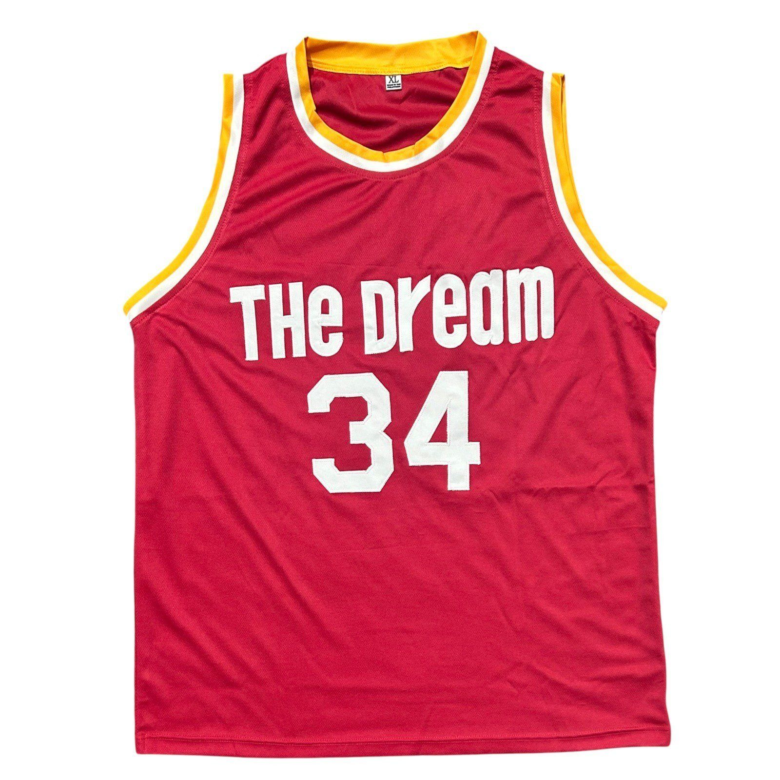 HAKEEM OLAJUWON AUTOGRAPHED RED JERSEY JSA AUTHENTICATED - Image 3
