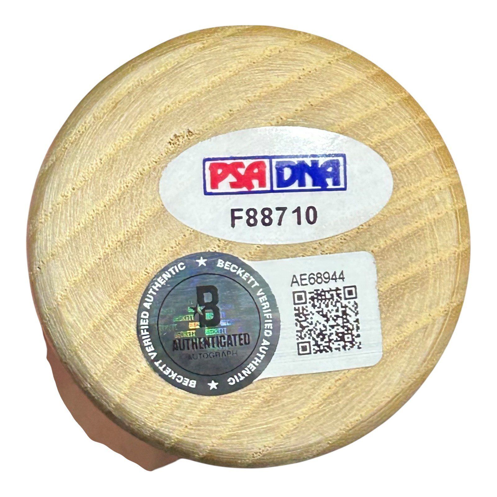 HANK AARON AUTOGRAPHED LOUISVILLE SLUGGER GAME MODEL BAT BECKETT BRAVES - Image 5