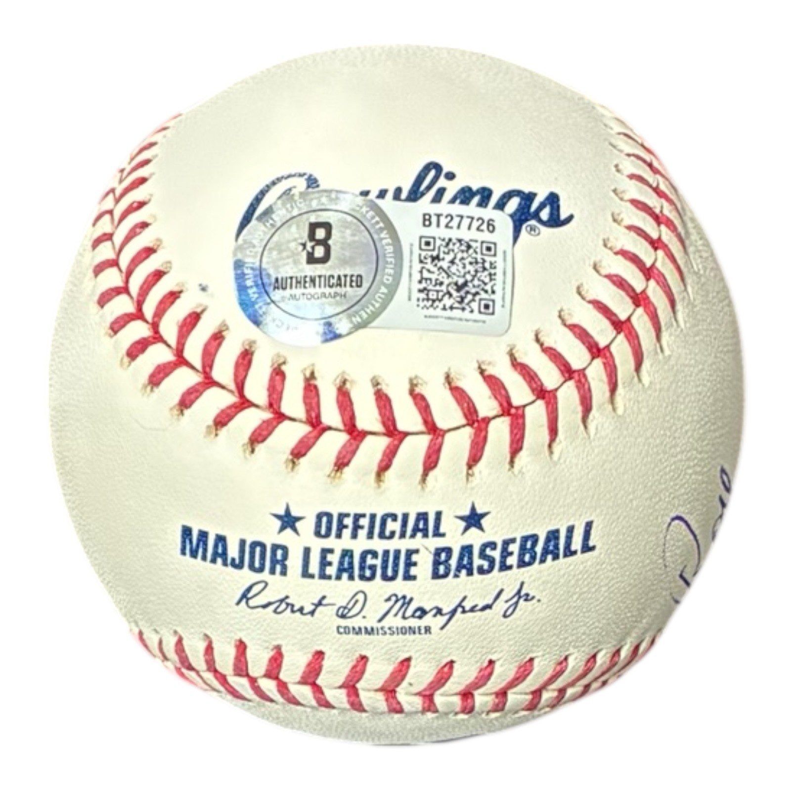 ROY WILLIAMS SIGNED OFFICIAL MAJOR LEAGUE BASEBALL BAS BT27626 UNC BASKETBALL - Image 3