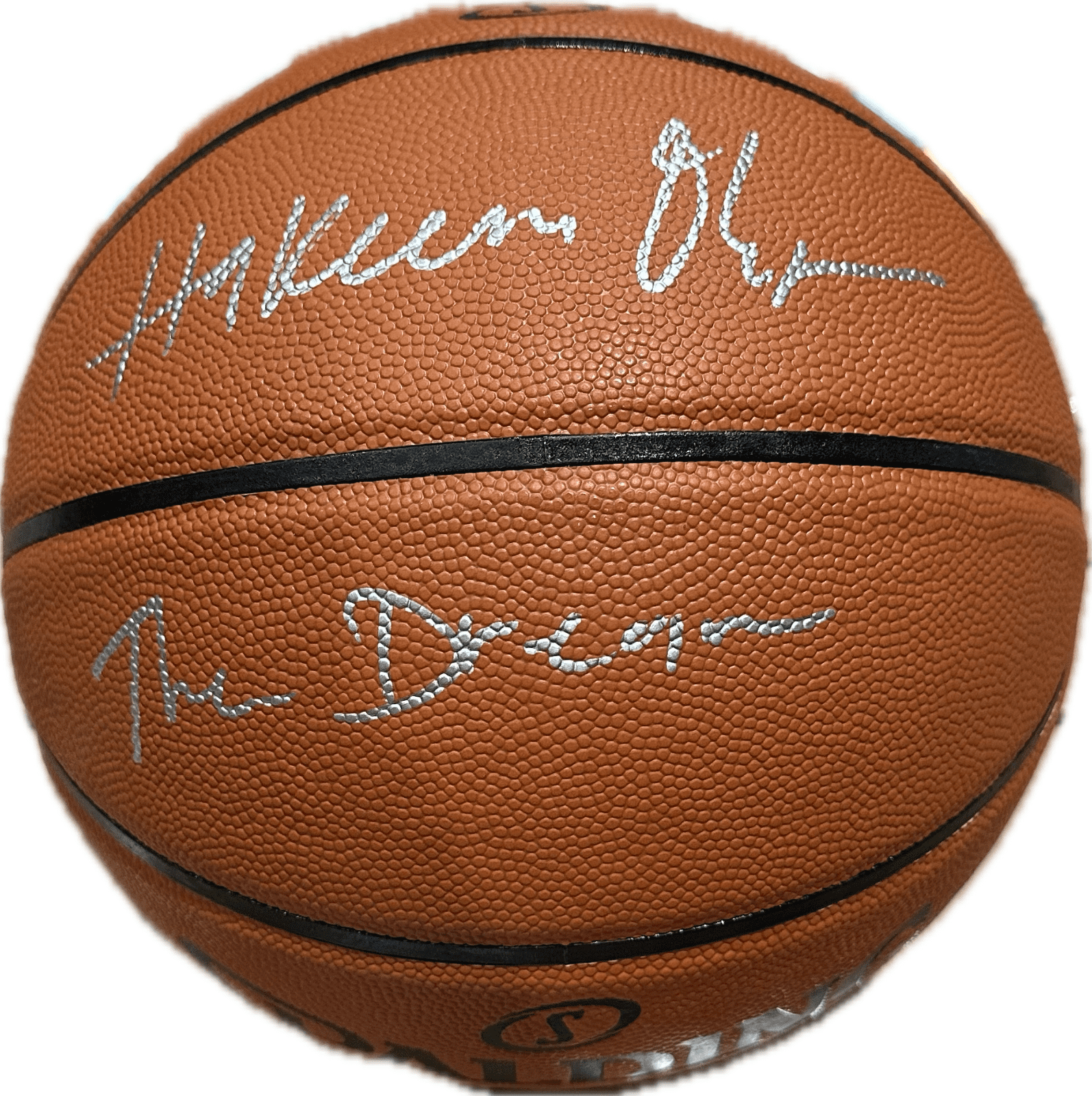 Hakeem Olajuwon Signed Autographed Basketball JSA Authenticated The Dream