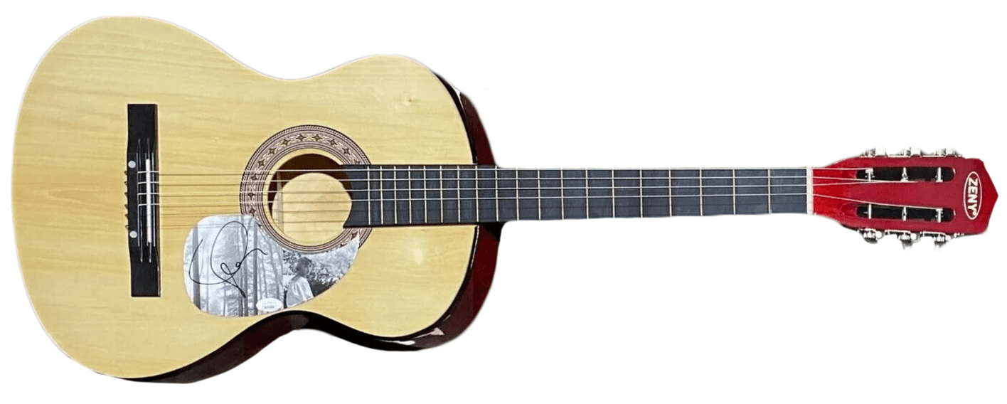 Taylor Swift Signed Autographed Natural Acoustic Guitar JSA Authen Folklore