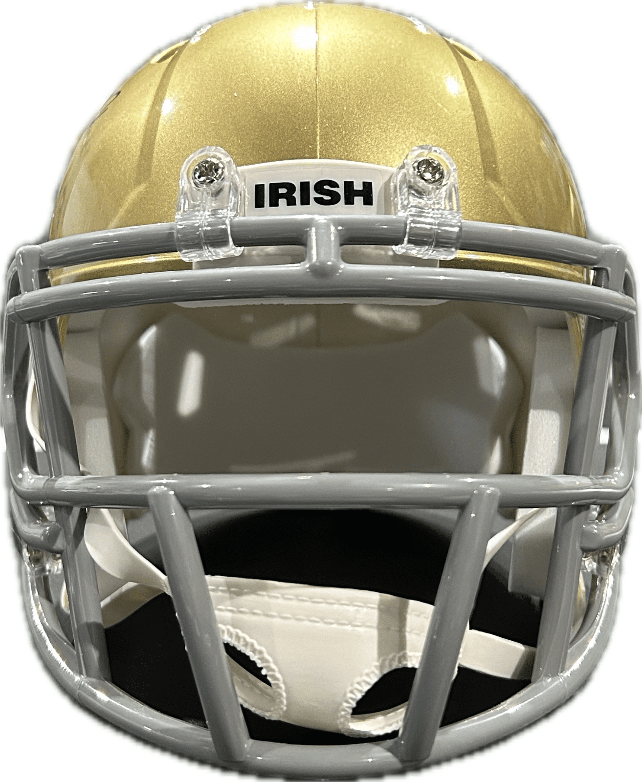 Rudy Ruettiger Signed Notre Dame Speed Mini Helmet JSA Authenticated - Image 2