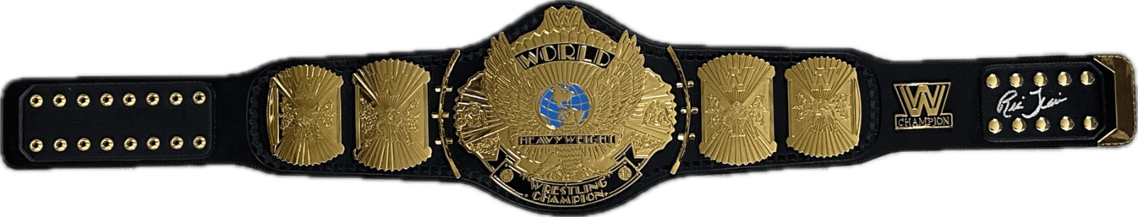 Ric Flair Signed Autographed WWE Winged Eagle Championship Replica Belt JSA