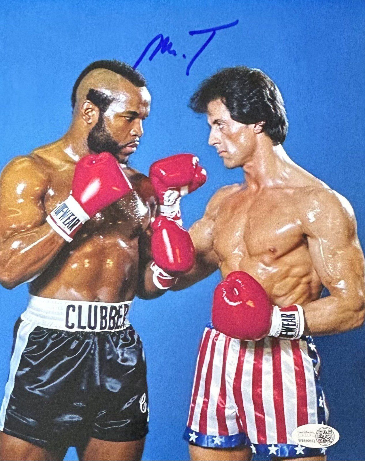 Mr. T Signed Autographed 8x10 Photo JSA Authenticated Rocky III Clubber Lang B