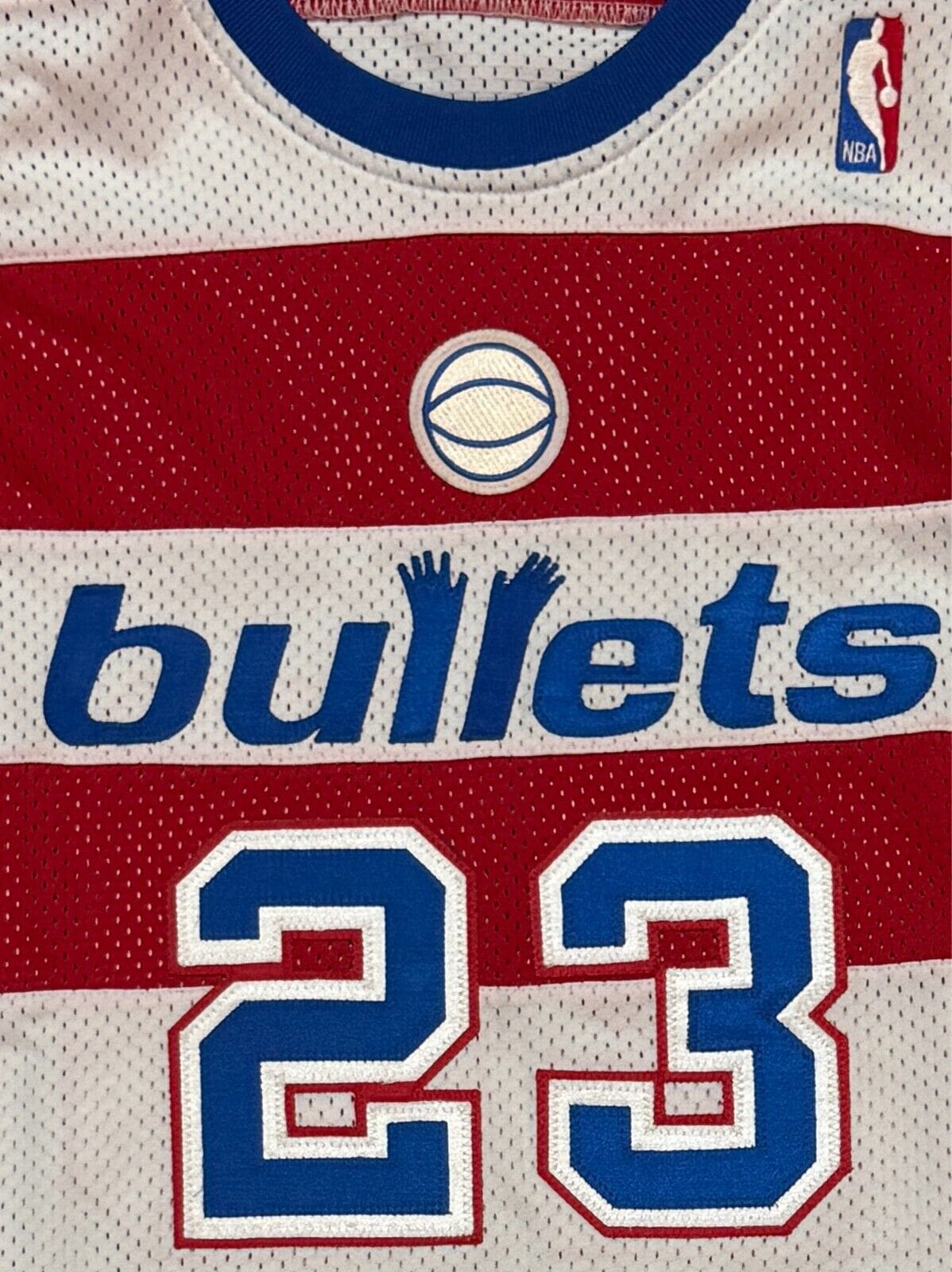 Michael Jordan Signed Nike NBA Retro Washington Bullets Jersey