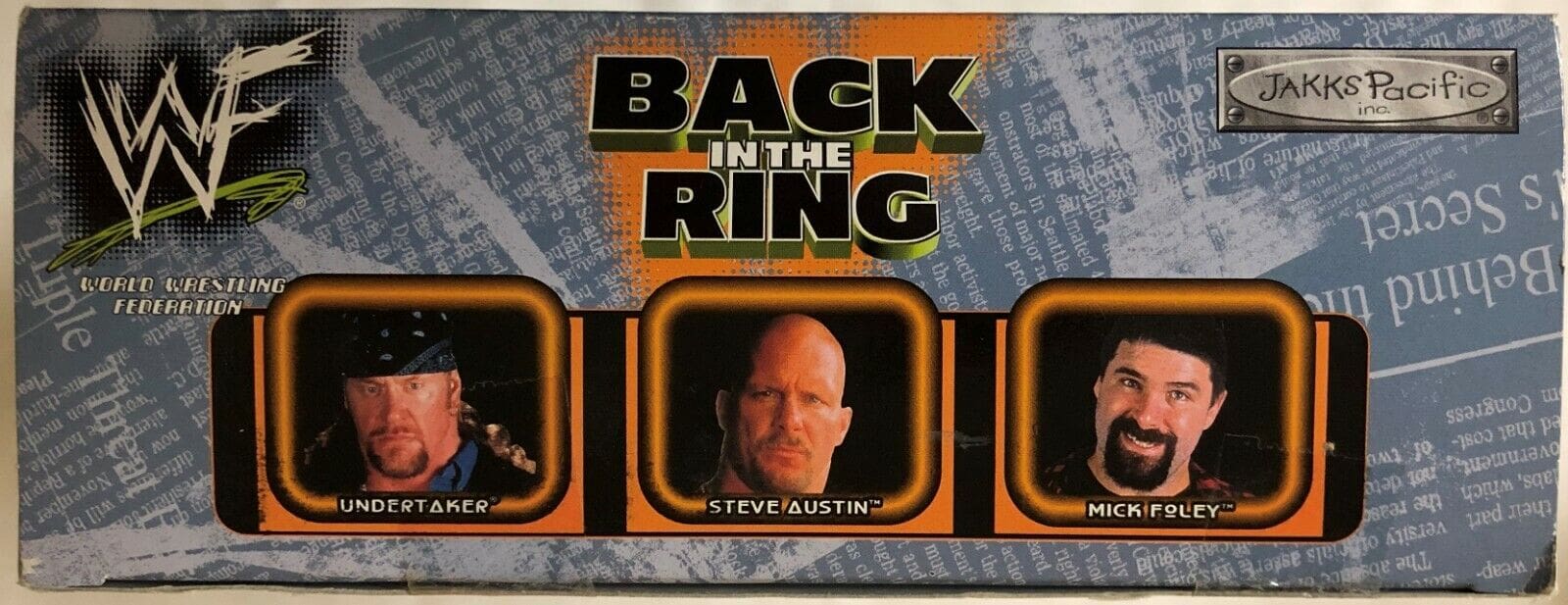 The Undertaker Mankind Signed Back In The Ring Figure PSA/DNA 8A81722 - Image 3