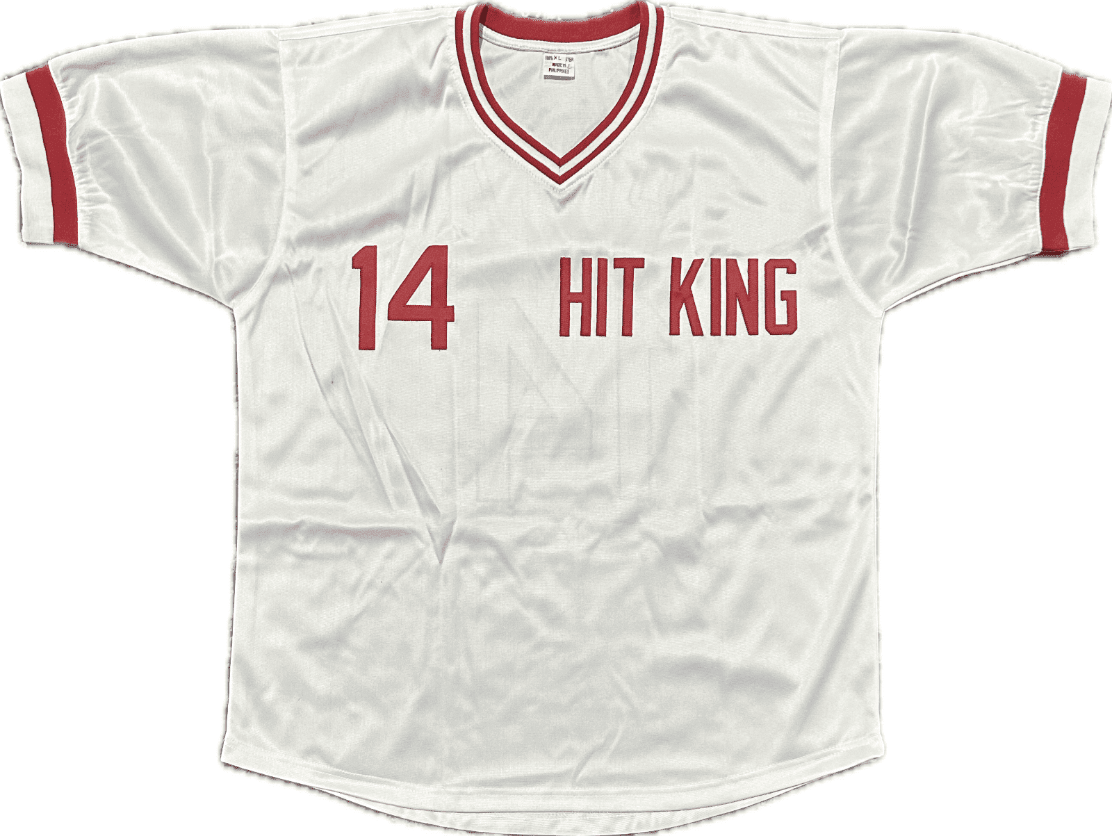 Pete Rose Signed Autographed White Jersey JSA & Rose Exclusive Hologram Authen - Image 3