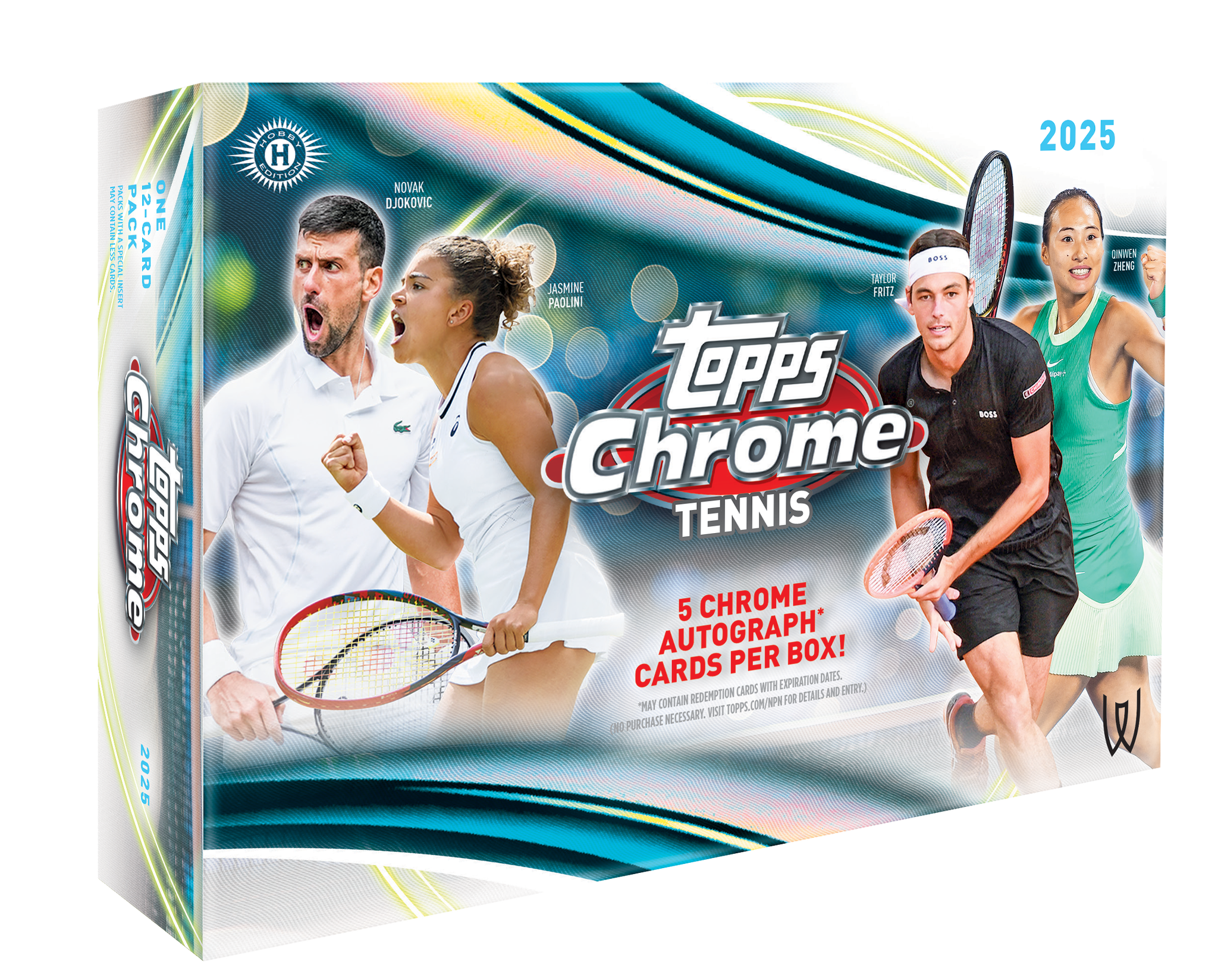 2025 Topps Chrome Tennis Delight Box