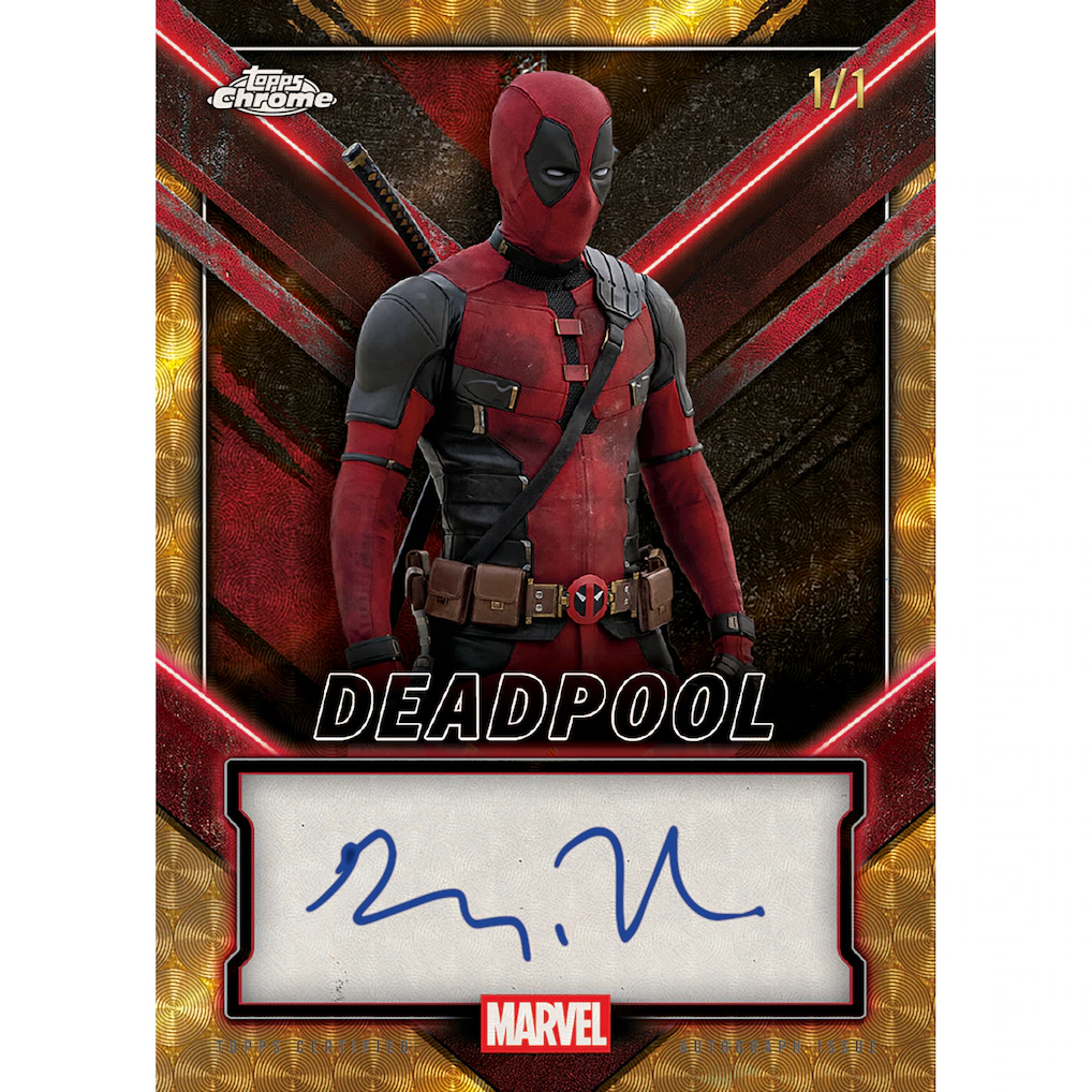 2025 Topps Deadpool Chrome Value Box | Fiterman Sports
