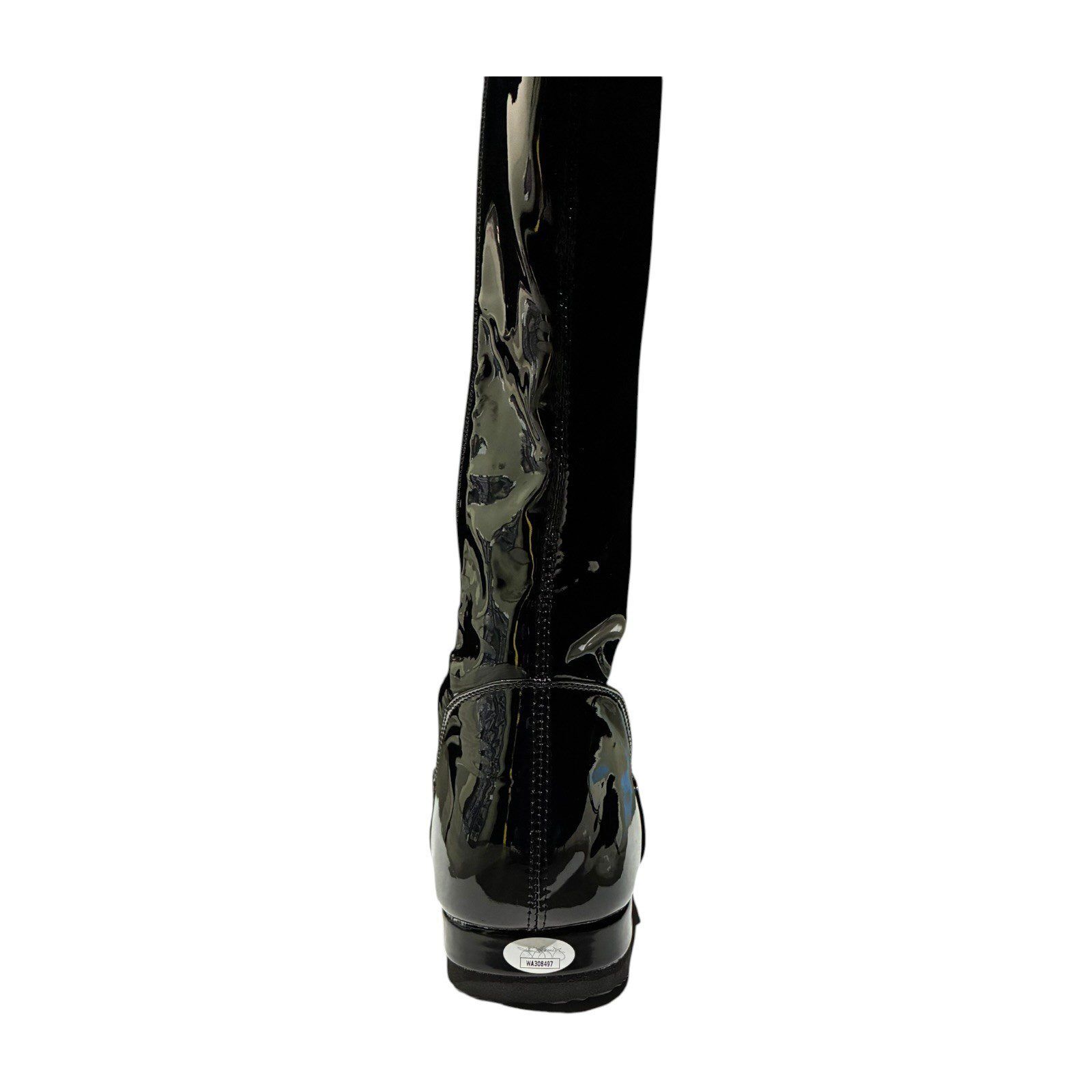 UNDERTAKER AUTOGRAPHED BLACK BOOT JSA AUTHENTICATED RIGHT - Image 3