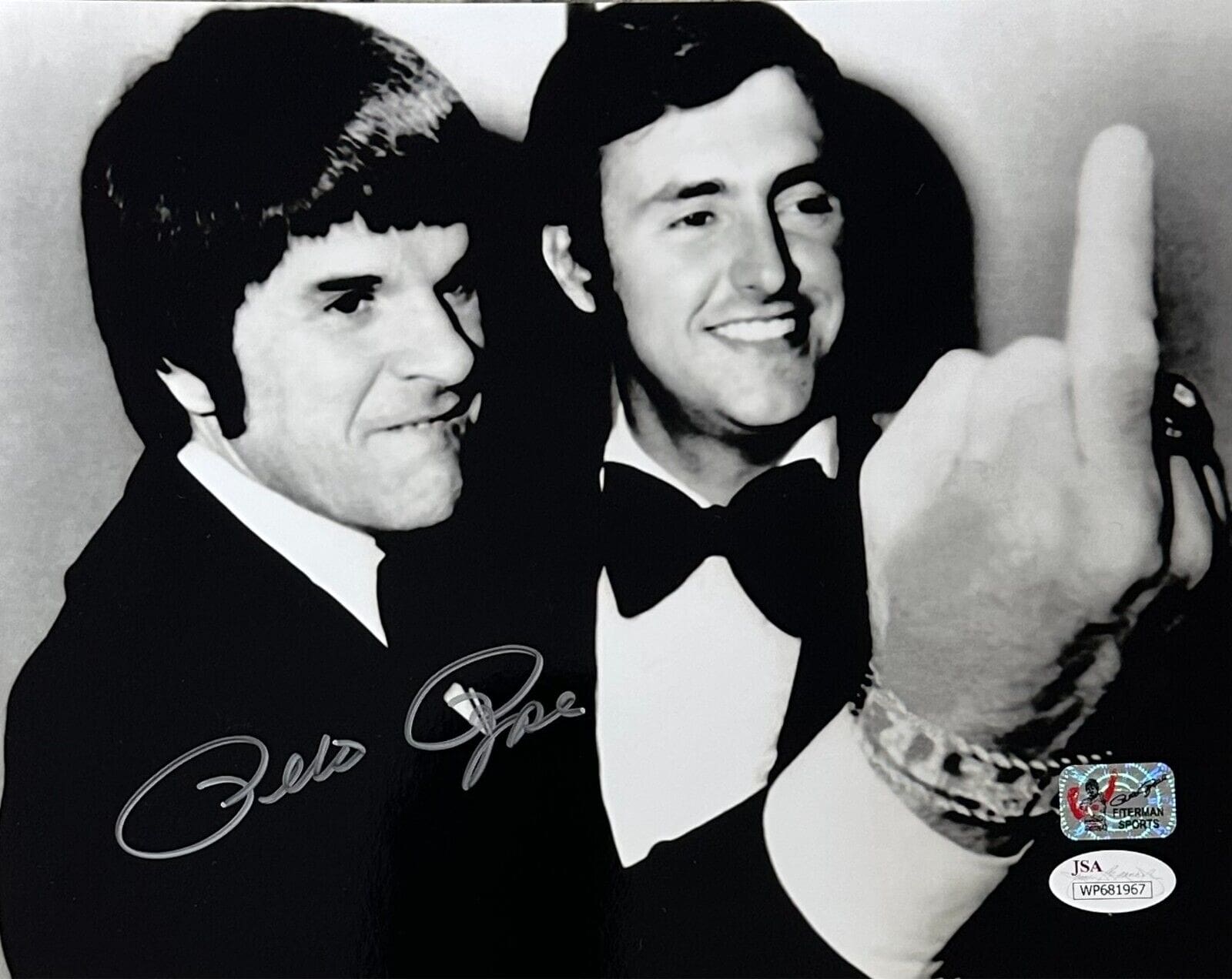 Pete Rose Signed Autograph 8x10 Photo JSA & Pete Rose Exclusive Hologram FU