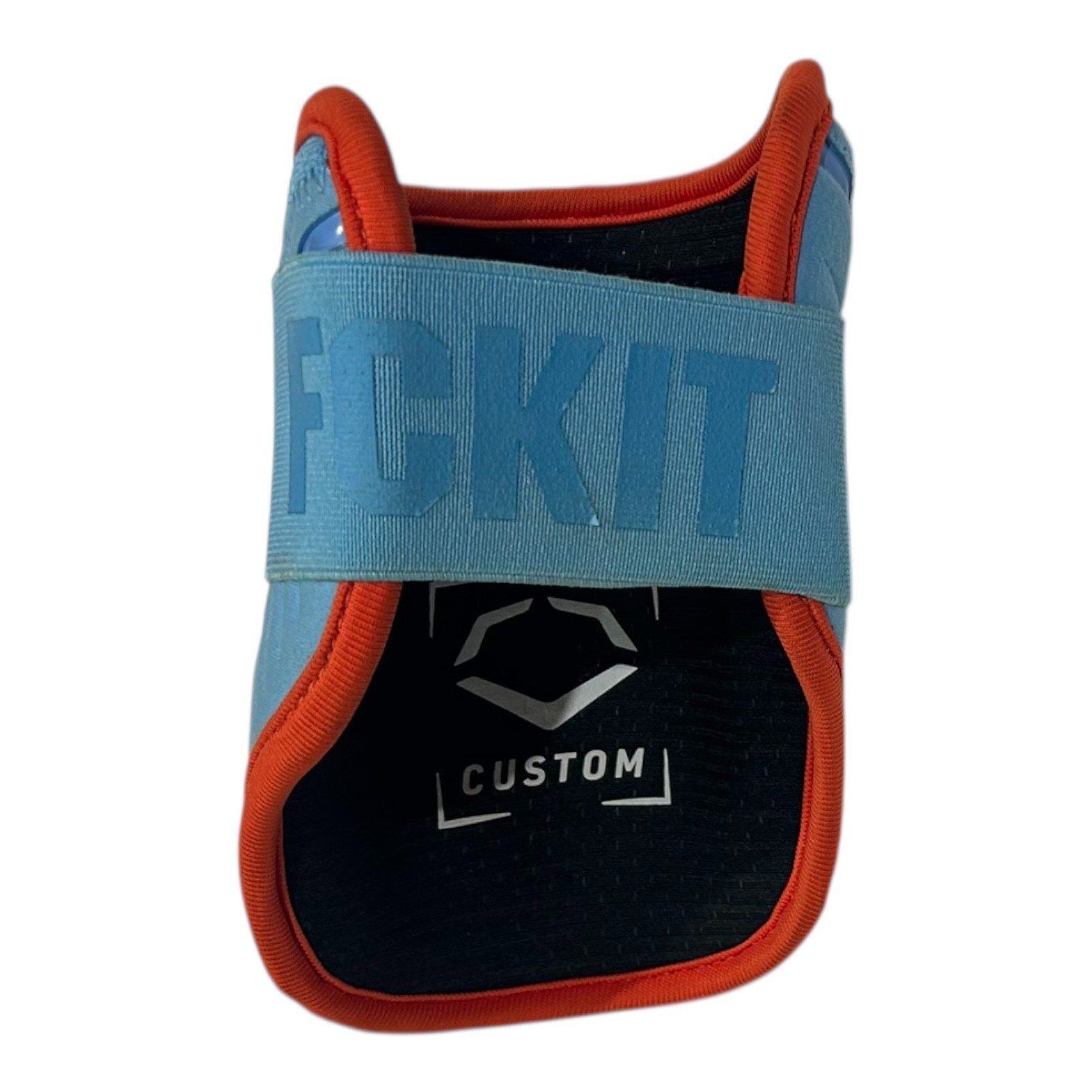 JEREMY PENA SIGNED 2025 SEASON GAME USED EvoSHIELD PROTECTIVE GEAR SET Baby Blue - Image 8