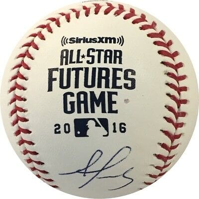 Alex Reyes Autographed Signed Rawlings Futures ROML Baseball MLB  Authentication – Fiterman Sports Group