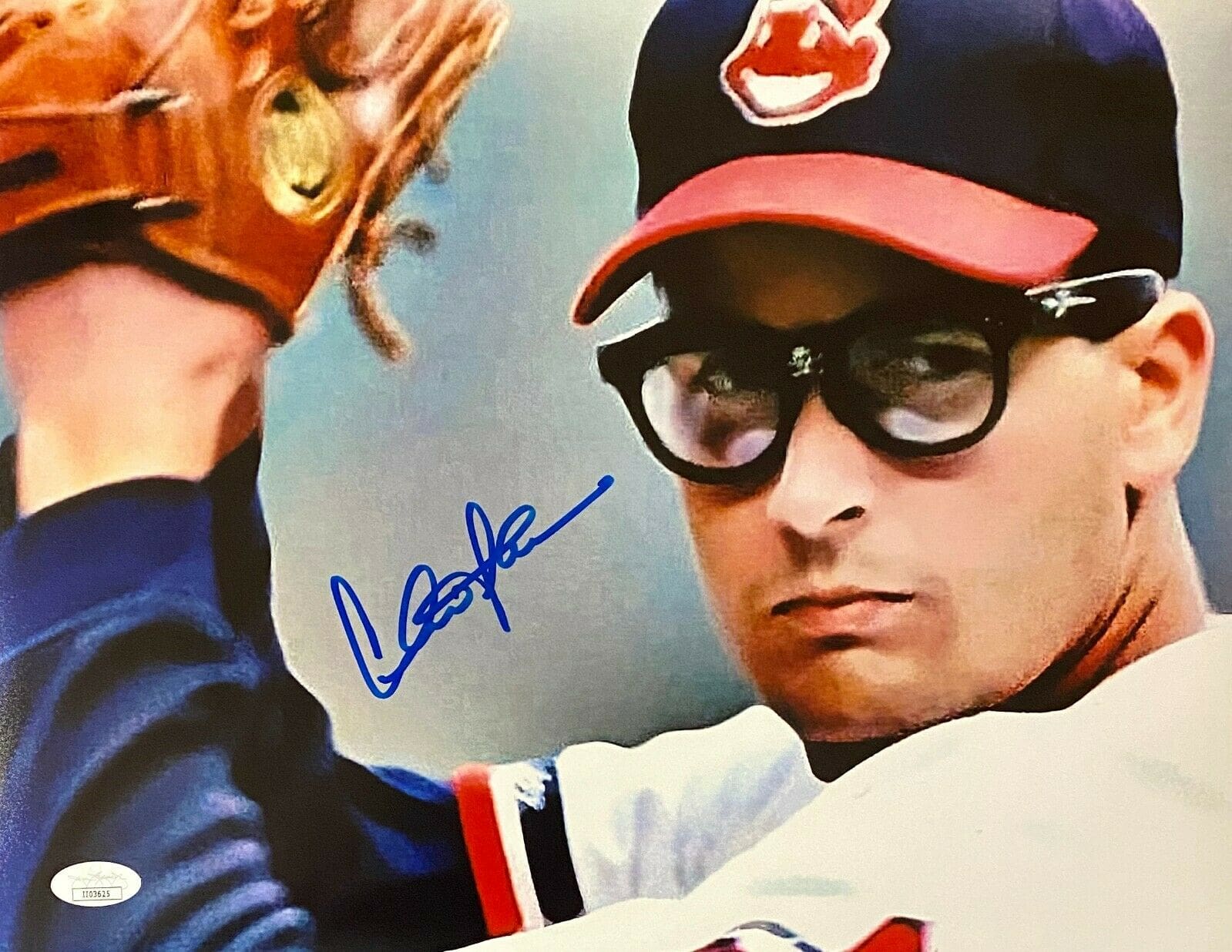 Charlie Sheen Signed Major League 35x43 Framed Indians Jersey (Becke –  Super Sports Center