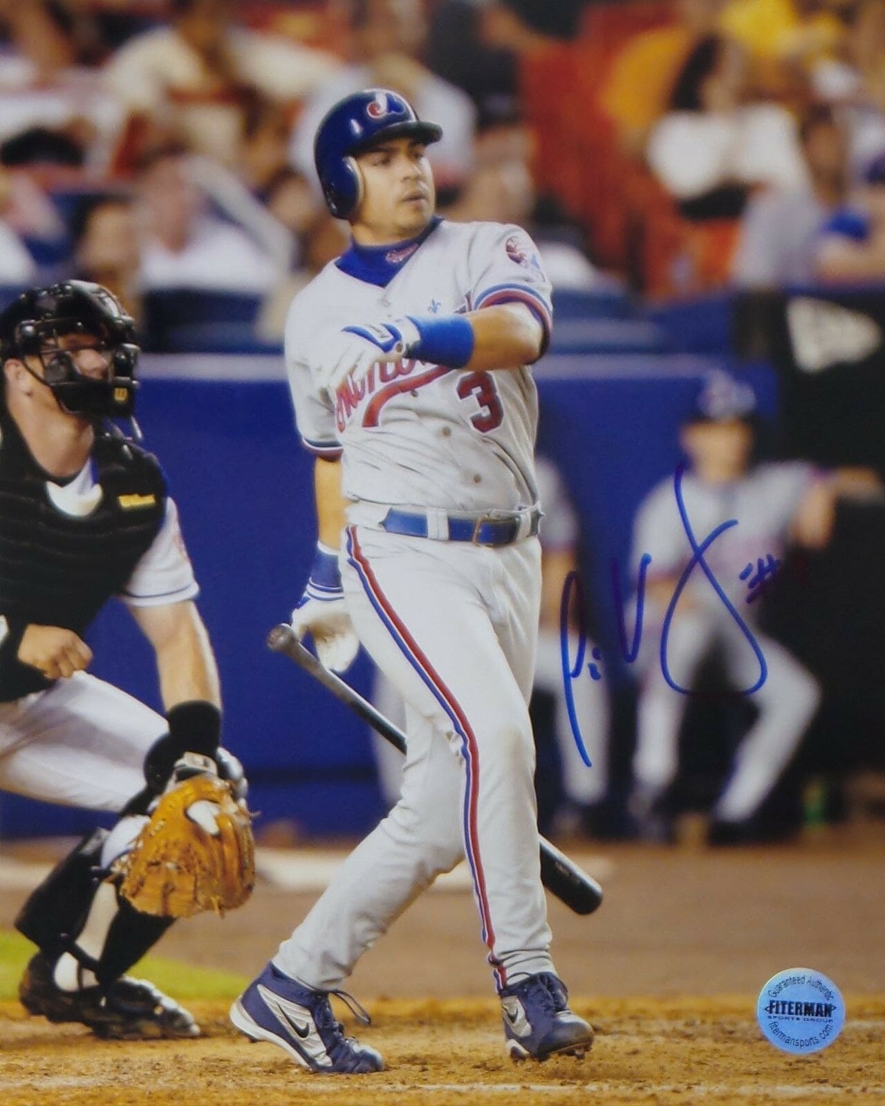 Jose Vidro Montreal Expos Signed Autographed 8×10 Photo FSG ...