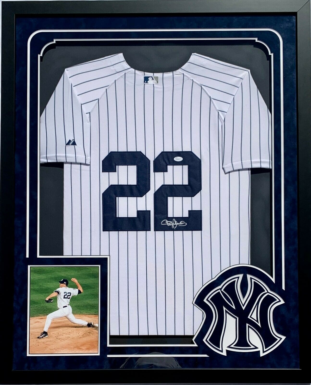 New York Yankees Jersey Display Case