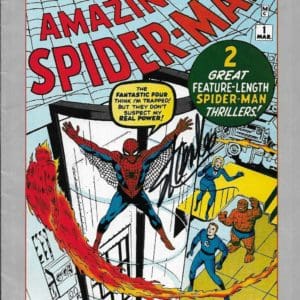 Stan Lee Autographed The Amazing Spider Man Comic Book Reprint JSA J97595 –  Fiterman Sports Group