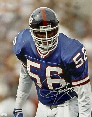 Lawrence Taylor Signed Autographed 16×20 Photo JSA New York Giants