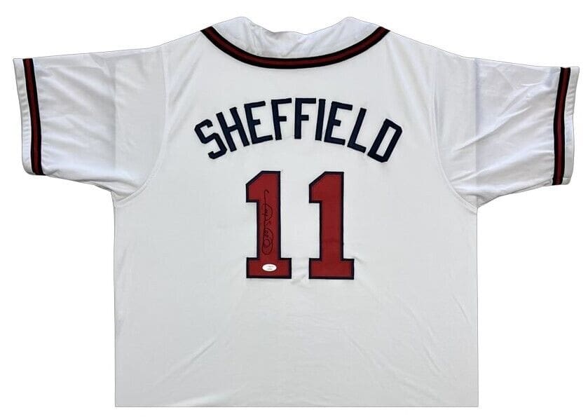 Gary Sheffield Signed Autographed White Jersey JSA Authentication –  Fiterman Sports Group