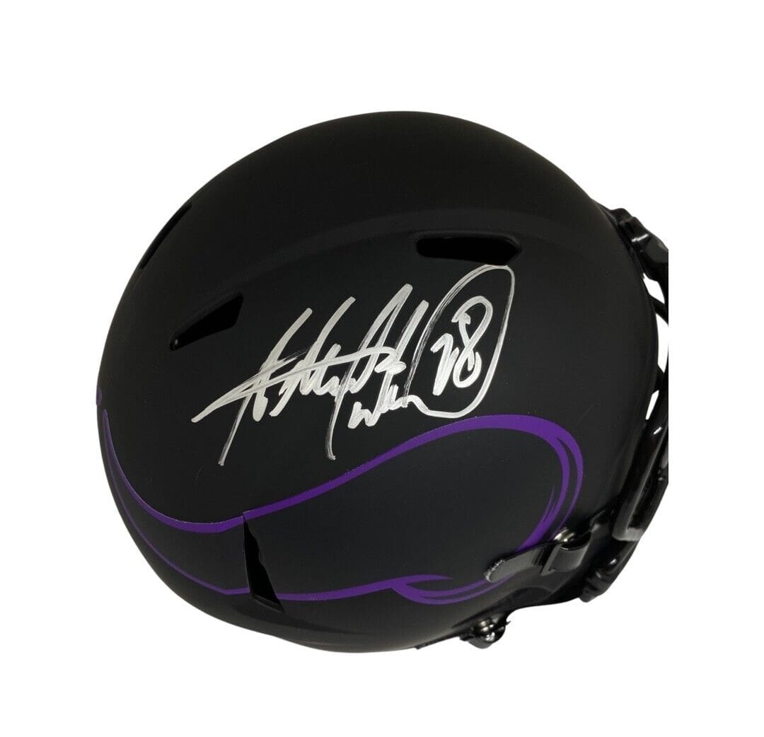 : Ricky Williams Autographed NO Saints F/S SpeedFlex Helmet  w/Stats - JSA W Auth - Autographed NFL Helmets : Collectibles & Fine Art