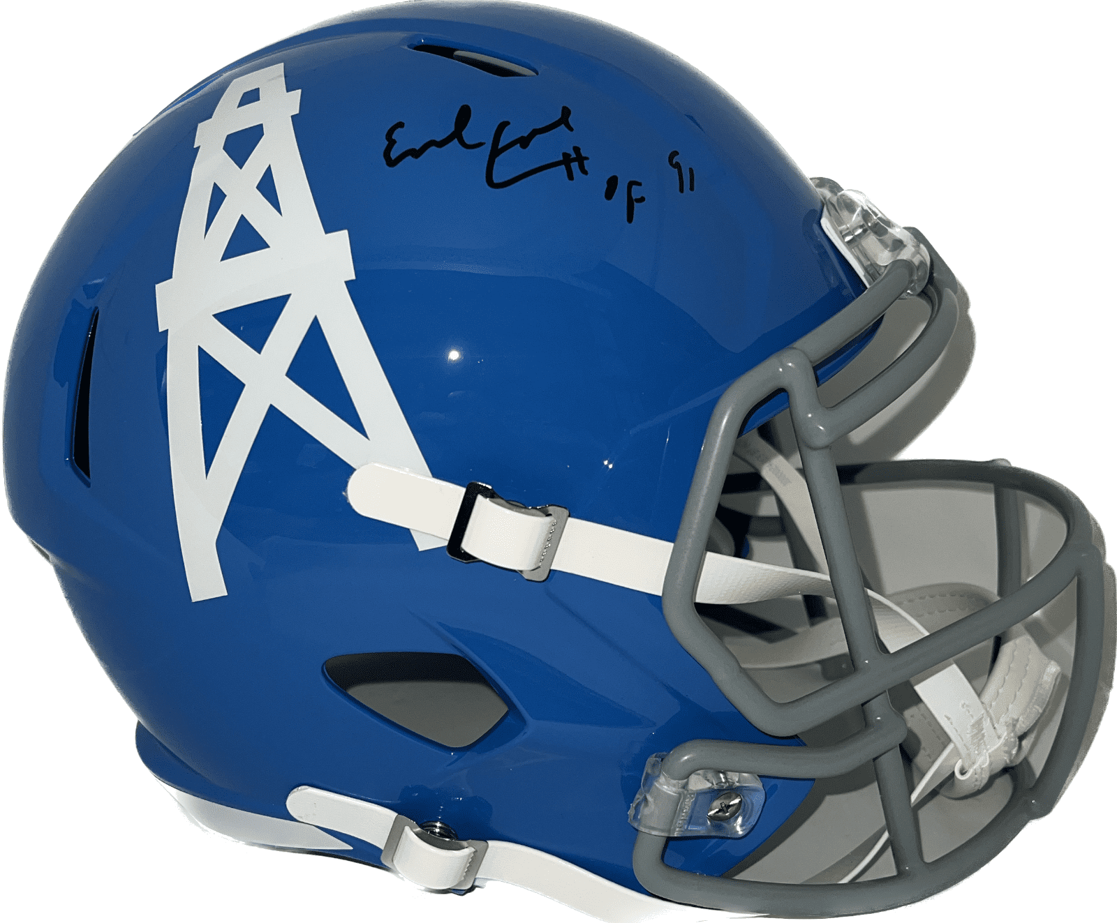 Emmitt Smith Autographed Dallas Cowboys Chrome Full-Size Football Helmet  BAS COA