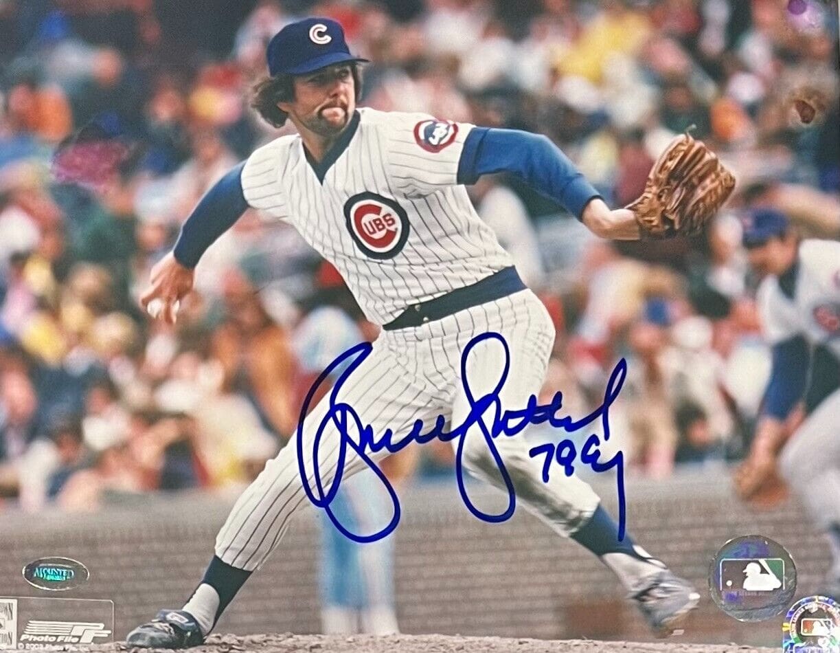 Bruce Sutter PSA DNA Signed 8x10 Photo Autograph Cubs