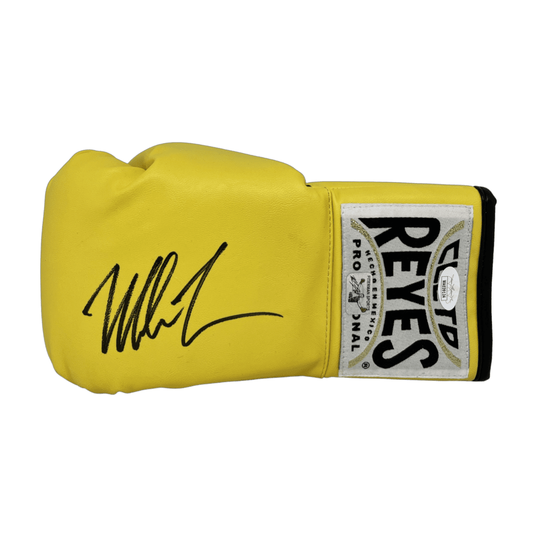 Mike Tyson Signed Cleto Reyes Red Boxing Glove