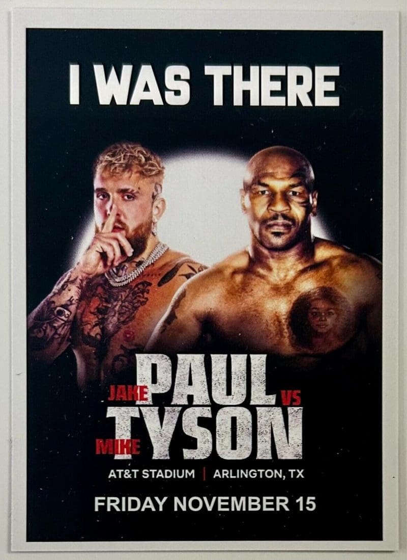 Mike Tyson vs Jake Paul Official Fight Program - Image 4