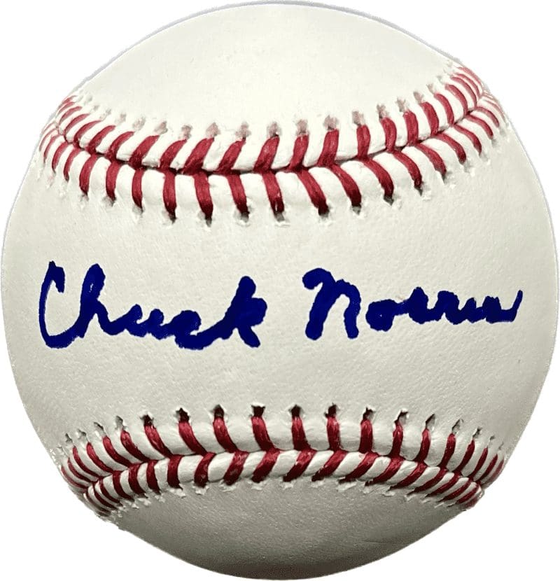 Chuck Norris Signed Autographed Baseball JSA Authenticated WA577288