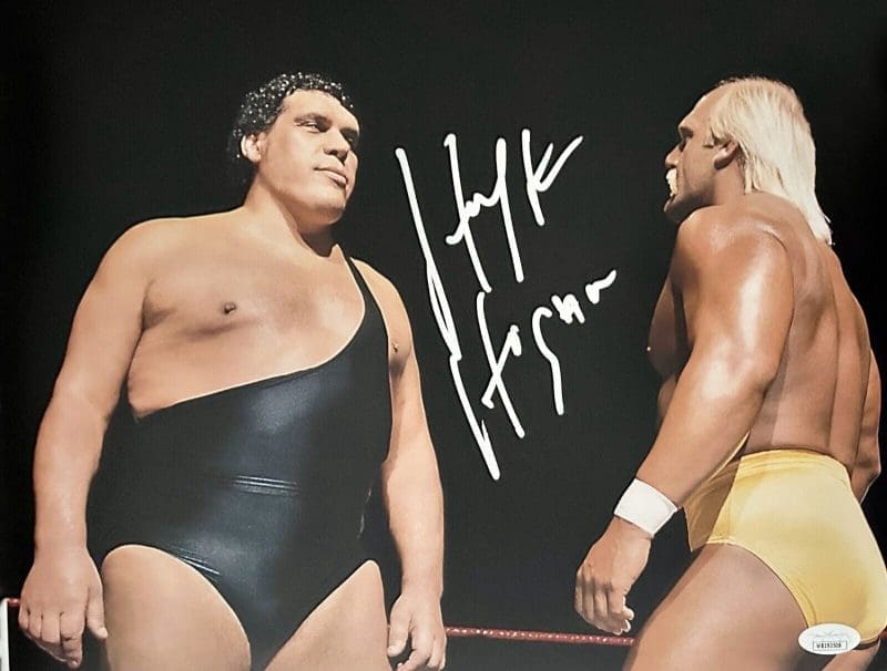 Hulk Hogan Signed Autographed Photo 11x14 JSA Authenticated #17