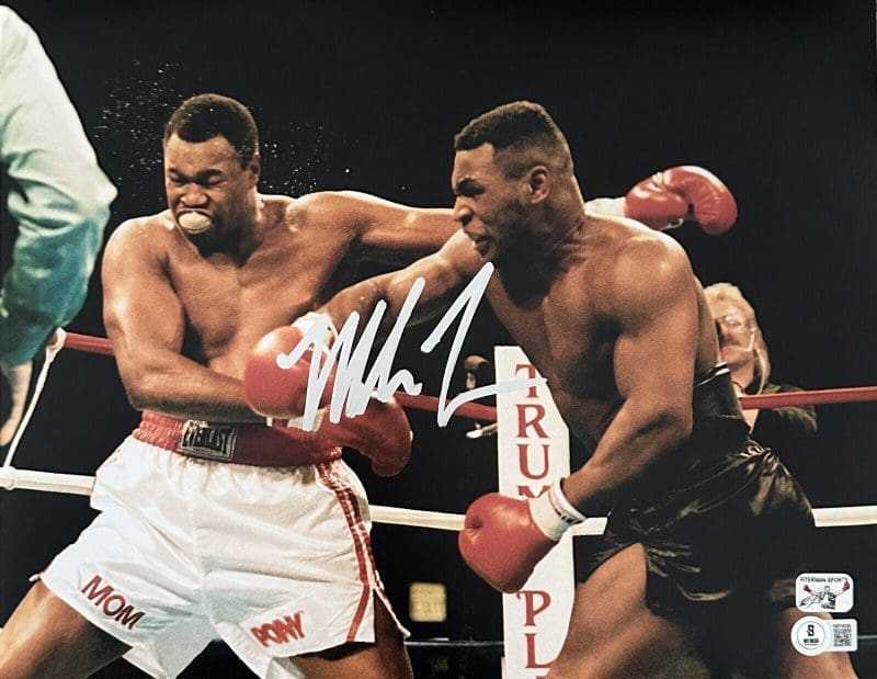 Mike Tyson Signed Autographed Photo 11x14 Beckett & Tyson Hologram Authentic #5