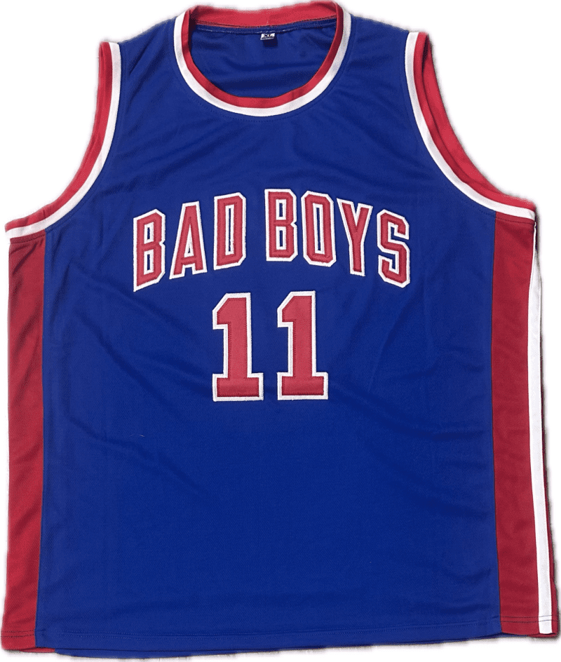 Isiah Thomas Signed Autographed Custom Blue/Red Jersey JSA Authentic - Image 3