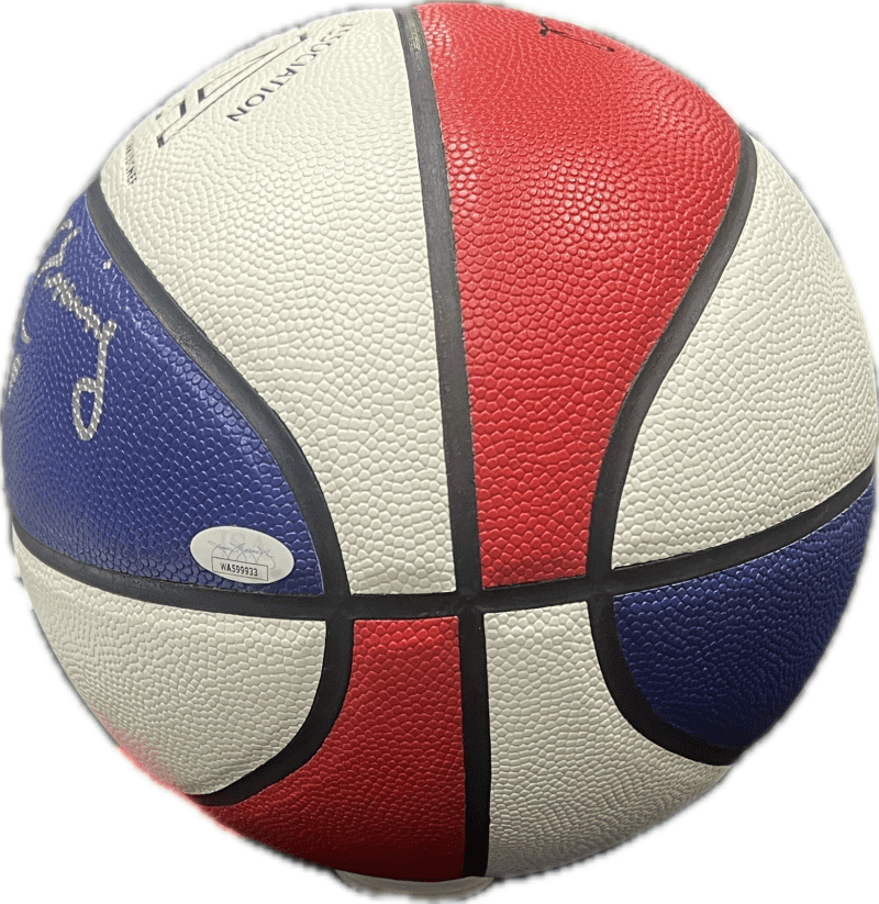 Julius Dr. J Erving Signed Autographed ABA Basketball JSA Authen 3x ABA MVP - Image 3