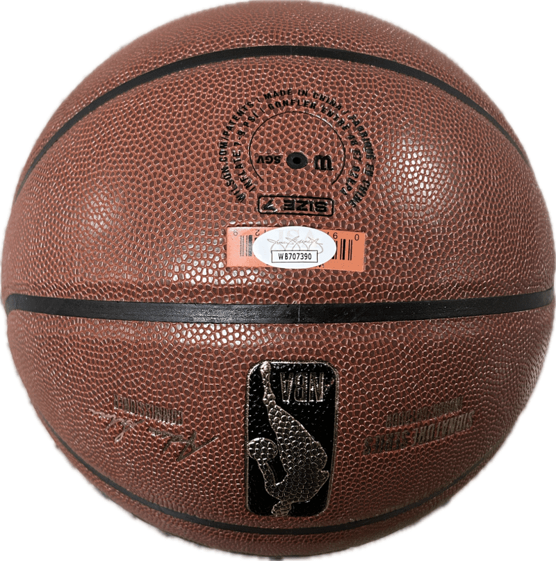 Isiah Thomas Signed Autographed Wilson Trophy Series Basketball JSA 89-90 Champs - Image 3