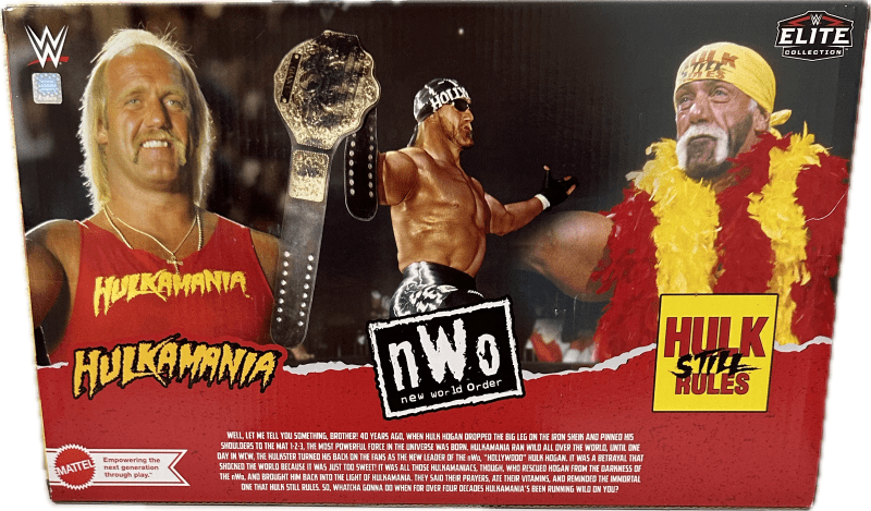 Hulk Hogan Signed Autographed Elite Collection Action Figure JSA Authentic WHITE - Image 2