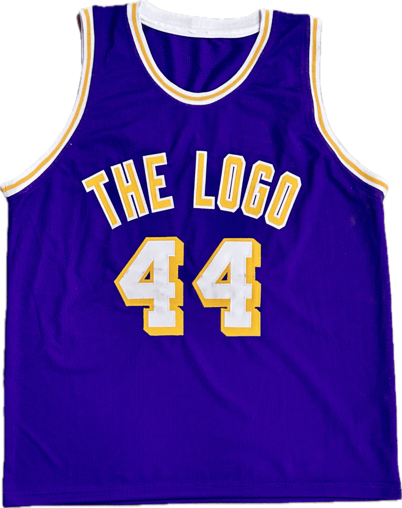 Jerry West Signed Autographed Custom Purple Jersey JSA Authen HOF 1980-2010 - Image 3