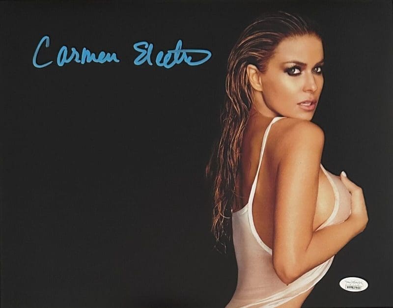 Carmen Electra Autographed Signed  11x14 Photo JSA Authenticated 12