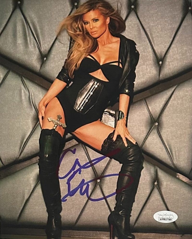 Carmen Electra Autographed Signed  8x10 Photo JSA Authenticated 2